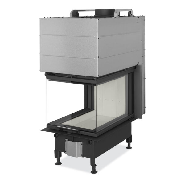 €7548,- HEAT 3-ZIJDIGE LIFTDEURHAARD, roomdivider  882LE21: 50x52x70 - Afbeelding 2