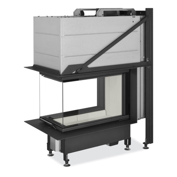 €8514,- HEAT 3-ZIJDIGE LIFTDEURHAARD, roomdivider  882LE21K1: 50x52x70 (incl. draagconstructie) - Afbeelding 2