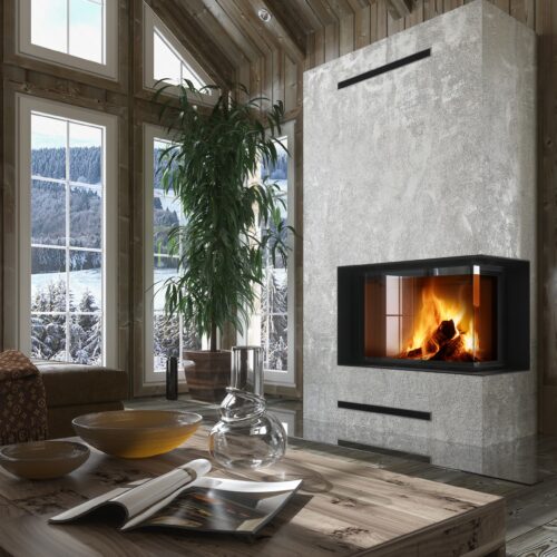 €6607,- IMPRESSION HOEK LIFTDEURHAARD RECHTS 853LH21: 83x60x34 CM